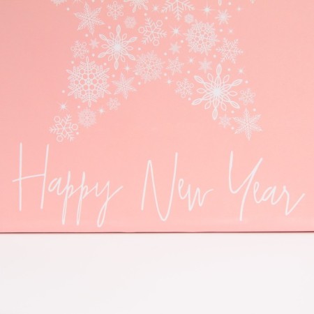 Laminated vertical packet "Sweet New Year", MS 18 x 23 x 10 cm, New Year-3
