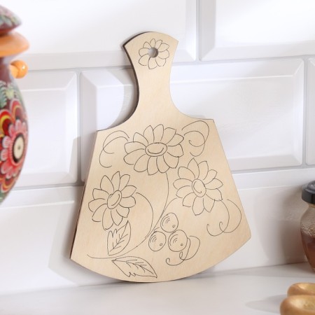 Cutting board 17.5x13.5 cm, with a contour-2