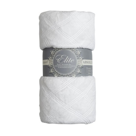 Texrepublic blanket, size 200x220 cm, white color-1
