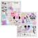Notebook in a cage 12 sheets, 5 types of mix, cover coated cardboard, Minnie Mouse