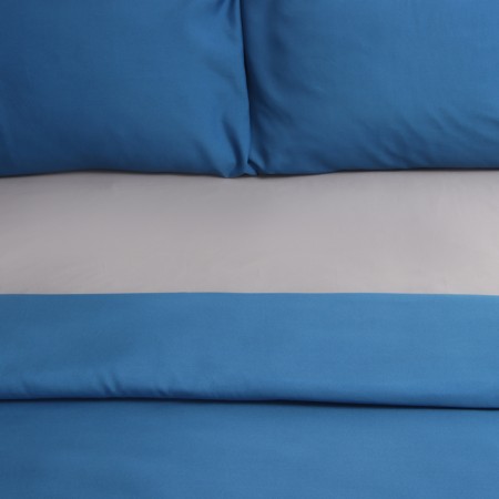 Bed linen Pavline Euro EURTENTED+Gray 200x220, 200x220, 70x70cm 2pcs Polisatin 70g/m, polyester 100%