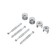 Set No. 1 for screeding facade for chipboard Element, 16 mm, on Blister, 4 sets