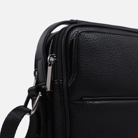 Male bag, black color-3