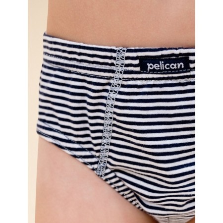 Panties for boys, height 128 cm, blue, dark blue, 3 pcs-5