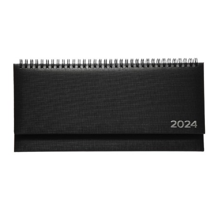 Dated 2024, 294 x 142 mm, 64 sheets, on the crest, Attomex.lancaster, solid Balakron cover, block 70 g/m2, black