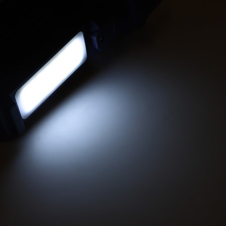 Flight battery flashlight, 15 W, 1800 mAh, LED, 4 modes, IPX4-5