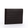 Male purse without fastening, for bills, for cards, brown color