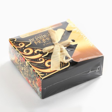 Black tea, in the box - box, with taste: winter cherry, “magic moments”, 20 g.-5