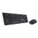 Keyboard + Mouse A4Tech KRS-8372 Clab: Black Mouse: Black USB