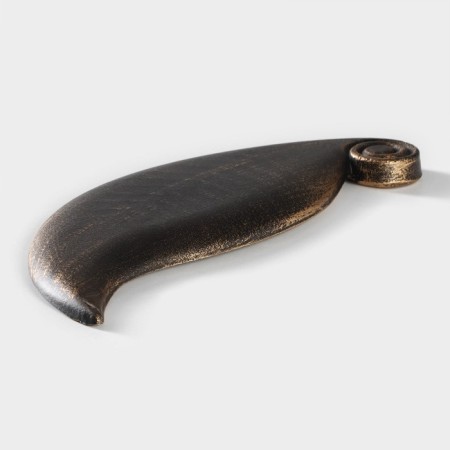 Divine Fruit dish "Vintage leaf", 27 × 10.5 × 1.5 cm, bronze color-2