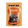 Wet food "Puffins" for cats, meat assorted in sauce, 75 g