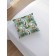 Decorative pillowcase "Green Papornik", on a zipper, size 45x45 cm
