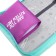 Penal 1 section 140 x 210 x 40 mm, folding pocket and cosmetic bag, fabric, calligrata top content "cat"