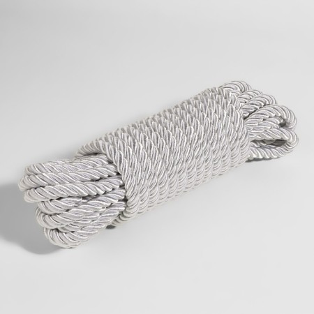 Cord twisted, d = 10 mm, 9 ± 1 m, silver color-2