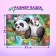 Children's puzzles "Panda", 60 elements