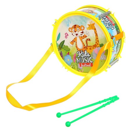 Drum "Funny animals", Mix colors
