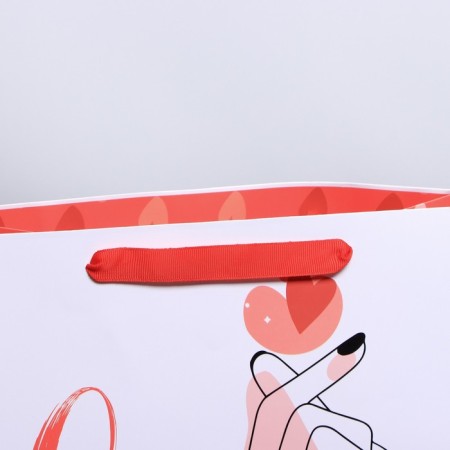 Gift package laminated, packaging, “love”, ml 23 x 27 x 11.5 cm-2