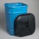 Barrel-bark bar, 300 l, with a lid, color mix