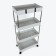 Joy Home carts, 4-tier, gray