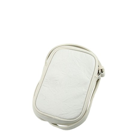 Cross-Bodi bag, lightning department, white "texture" 18x12x3.5cm-1