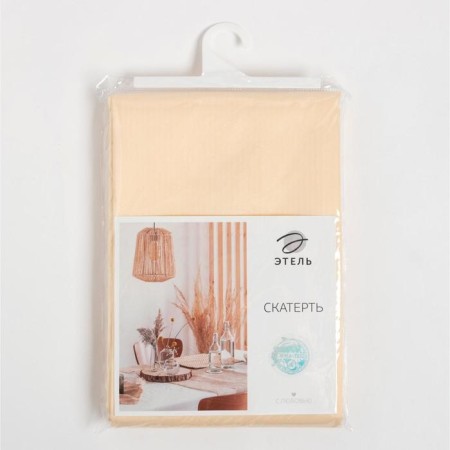 Ethel Elegance tablecloth 150*180 +/- 3cm, cell, pl. 192 g/m2, hl with VGMO-3