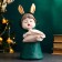 Steam stand "Pipsy Bunny" 14x14x31cm, 0.05 l, mix