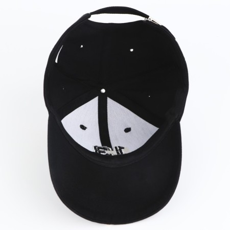 Male cap "13", black color, rr 56-6
