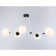 Suspended Ambrella Light, Modern, TR2552, 6HE27, white, black color