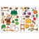The alphabet with the stickers "so different transport". Mozaleva O.