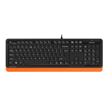 Keyboard + Mouse A4Tech FSTYLER F1010 CLAV: Black/Orange Mouse: Black/Orange USB Mult 103388-6