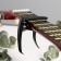 Capodastr for guitar, black