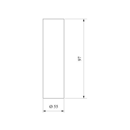 Ceiling accent light (SPOT) Elektrostandard, 1081 GU10 15 W, 55x55x97 mm, IP20-1