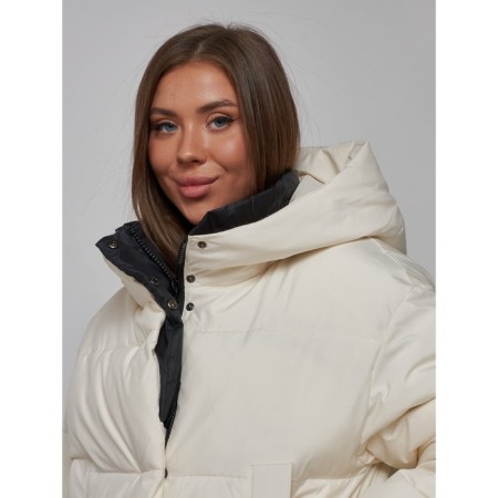 Winter jacket, size 50, beige color-8