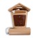Mailbox, plastic, "elite", with a lock, beige