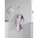 Apron of a kitchen with a photo print "Serious kittens", adjustable, size OS