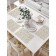 Set of napkins for setting the table "Striped Easter Eggs", rectangular, size 32x46 cm, 4 pcs