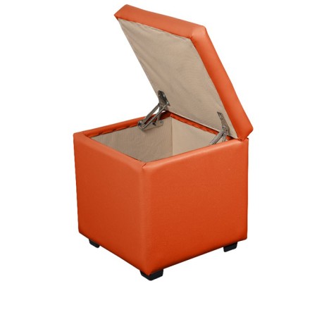 Puff Riga 400x400x430 Orange-1
