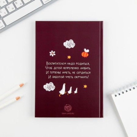 Gift set "The Best Educator": A5 Diary, 80 sheets, Planing, 50 sheets-5