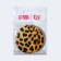 Folding mirror “Animal”, d = 7 cm, with an increase, artificial leather, color “leopard”