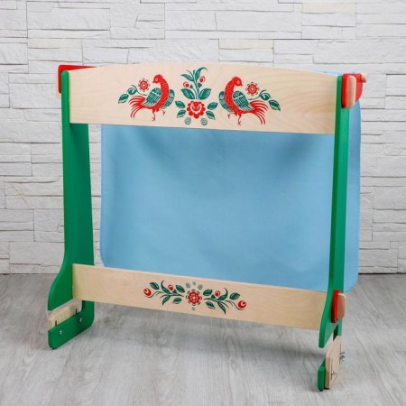 Shirma for the puppet theater, 65 × 28 × 59 cm, color-1