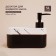 A soap dispenser with a Savanna Lines sponge stand, 400 ml