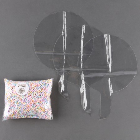 Polymer ball 24 "Mix filler, set of 3 pcs.-3