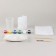 Gypsum interior figure “Gypsum bulldog”, 9 x 6 cm, set for creation
