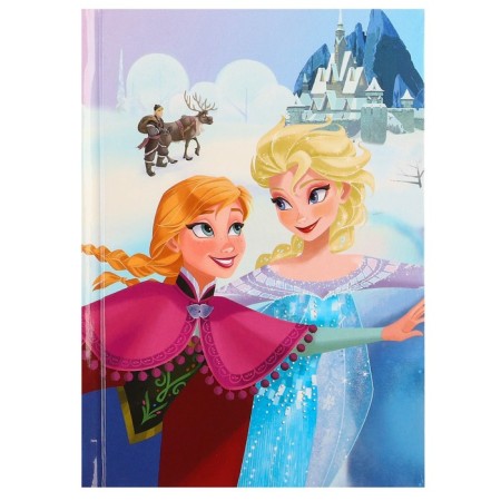 Notepad A6, 40 sheets in a hard cover, cold heart-2