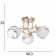 Jacques Luer 3x40W E27 Gold Model: 2638717