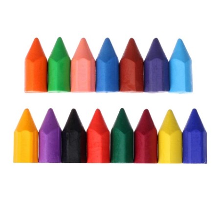 Loads wax 15 colors "Baby" in a glass-6