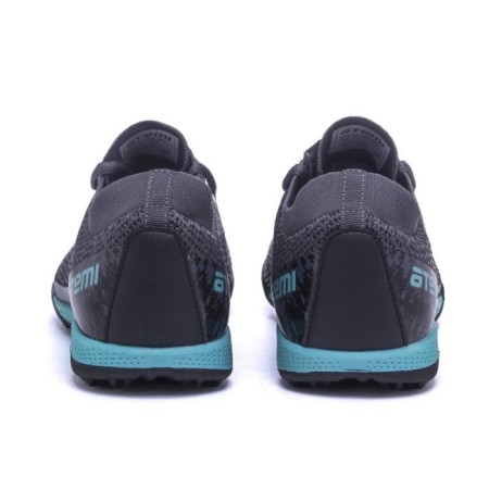 Beats football ATEMI SBA-003 Turf Kids, gray/turquoise, size 34-9