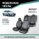 Autorekhli for Honda Insight, 2009-2014, Eco-leather Black