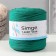 Knitted yarn secondary 90% cotton, 10% p/e, 100m/450 ± 50 g (emerald) mix