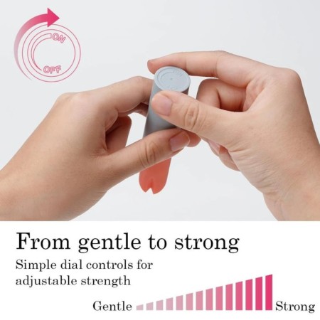 Minivibrator Iroha Stick Beige-3